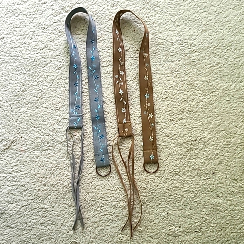 Decorative belts for girls (14 & 16)